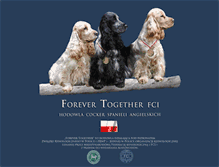 Tablet Screenshot of forever-together.pl
